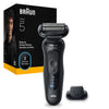 Braun Series 5 electric shaver black, UK version