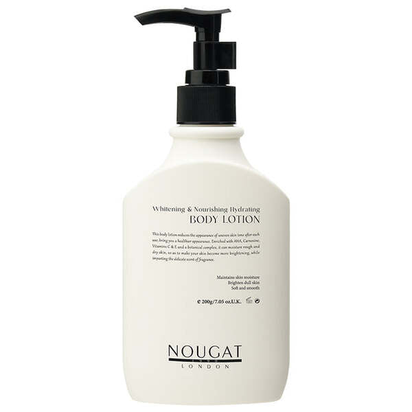Nougat London whitening body lotion 200g, imported from the UK