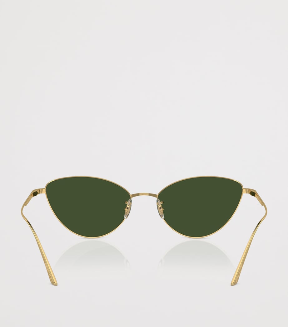 Oliver Peoples Khaite 1998C Cat-Eye-Sonnenbrille, importiert aus Großbritannien