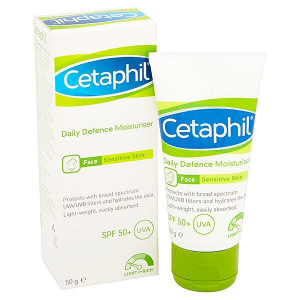 Cetaphil Daily Defence Moisturiser SPF50+ 50g GOODS Sainsburys   