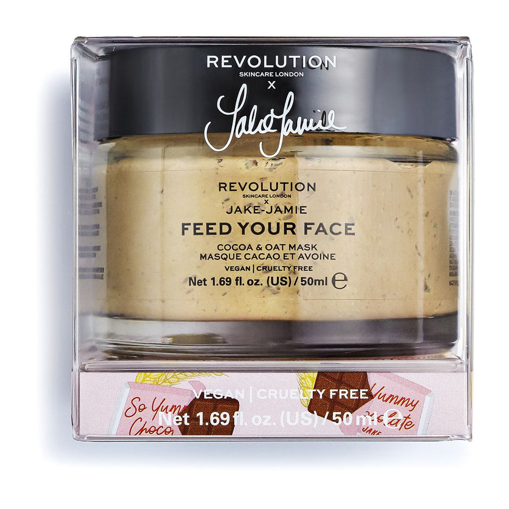 Revolution Skincare x Jake – Jamie Cocoa & Oat Moisturising Face Mask 50g