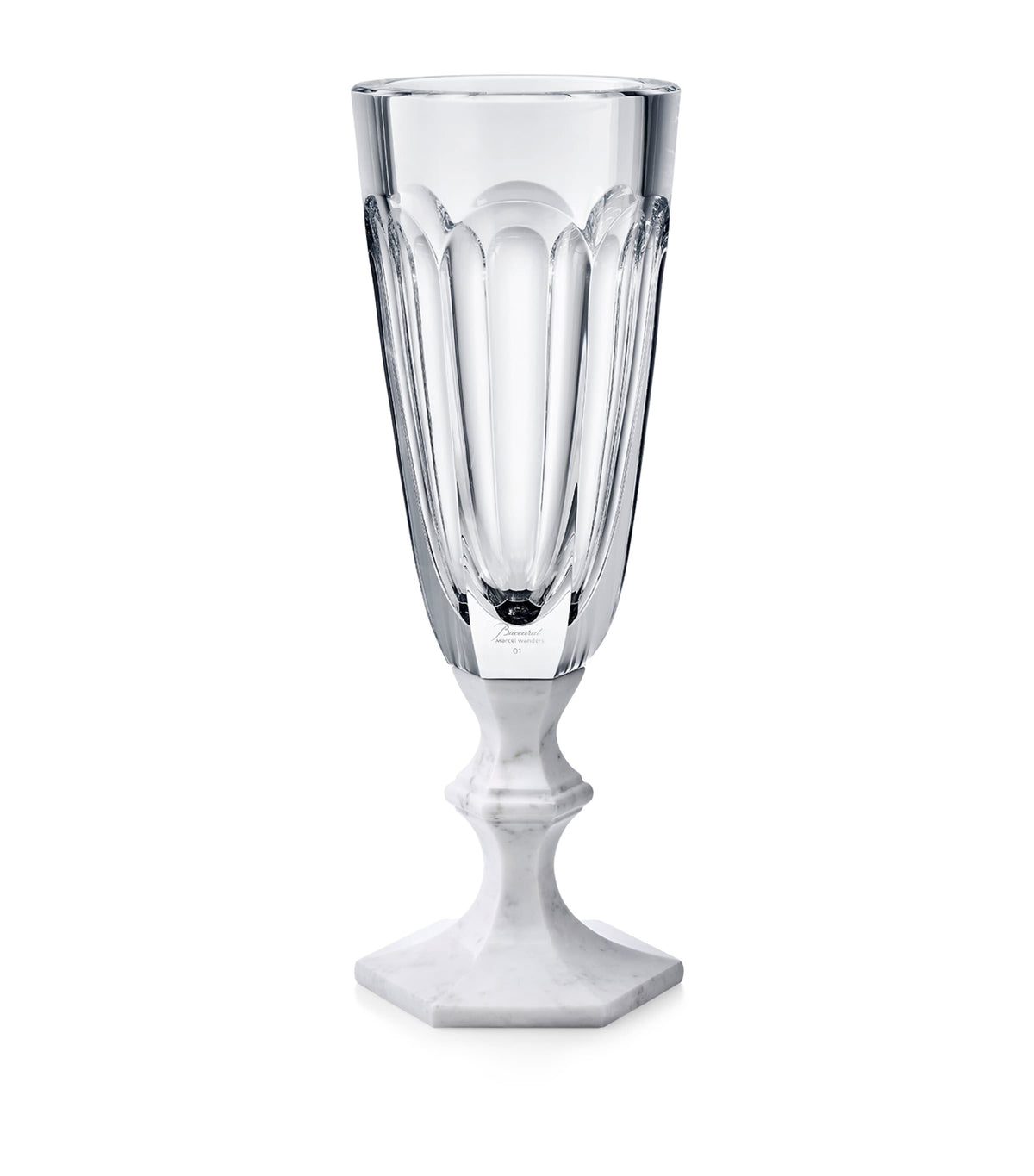 Baccarat Harcourt Flutissimo vase 45cm - British product