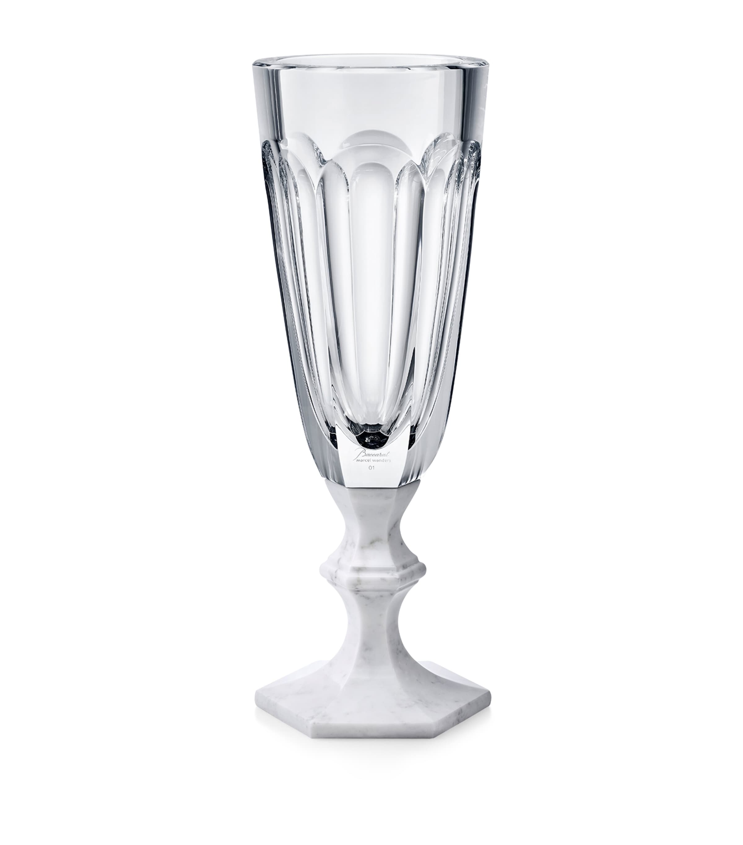 Baccarat Harcourt Flutissimo vase 45cm - British product