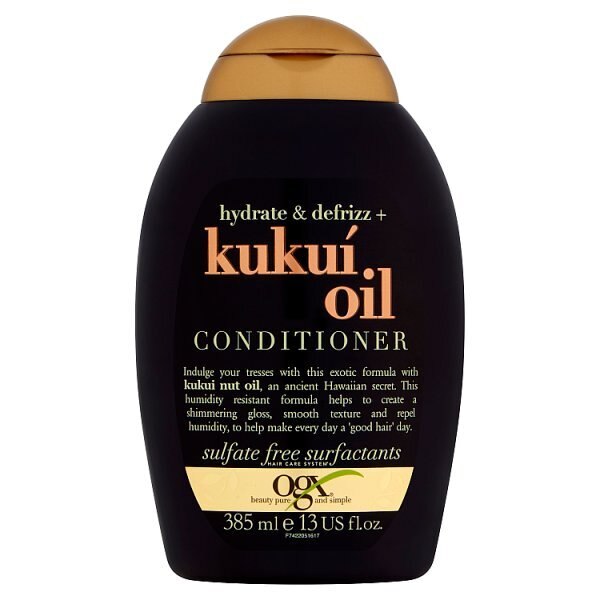 OGX Hydrate & Defrizz+ Kukui Oil Conditioner 385ml GOODS Superdrug   