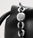 LOEWE Flamenco shoulder bag in leather with knotted drawstrings - British product