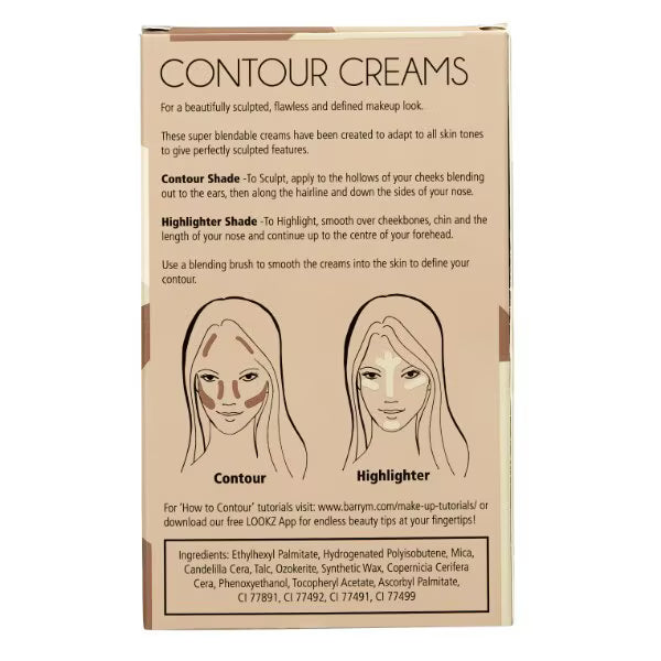 Barry M Chisel Cheek Contour Cream - British product