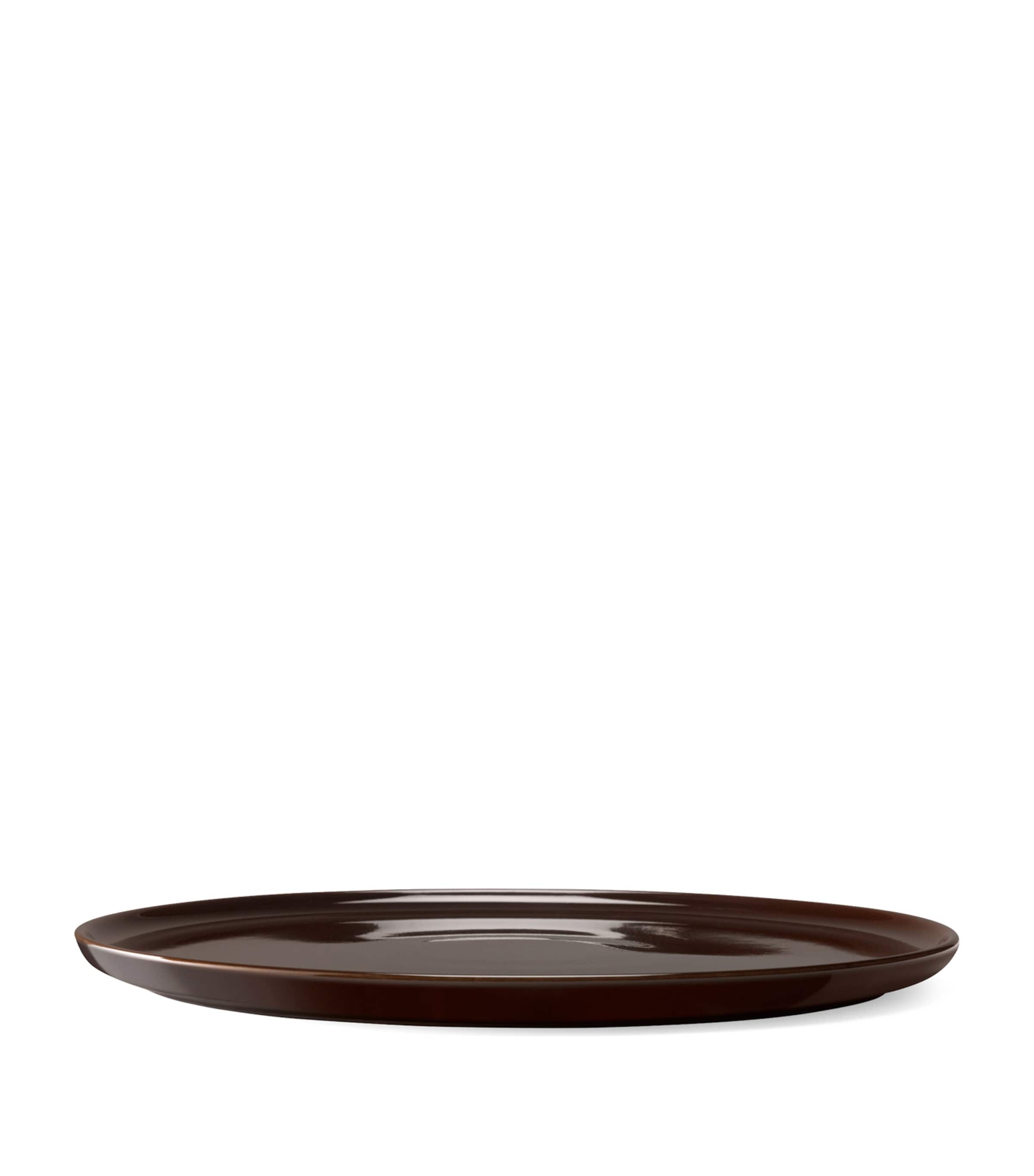 LSA International porcelain Collective dinner plates set of 2, 26cm, UK version