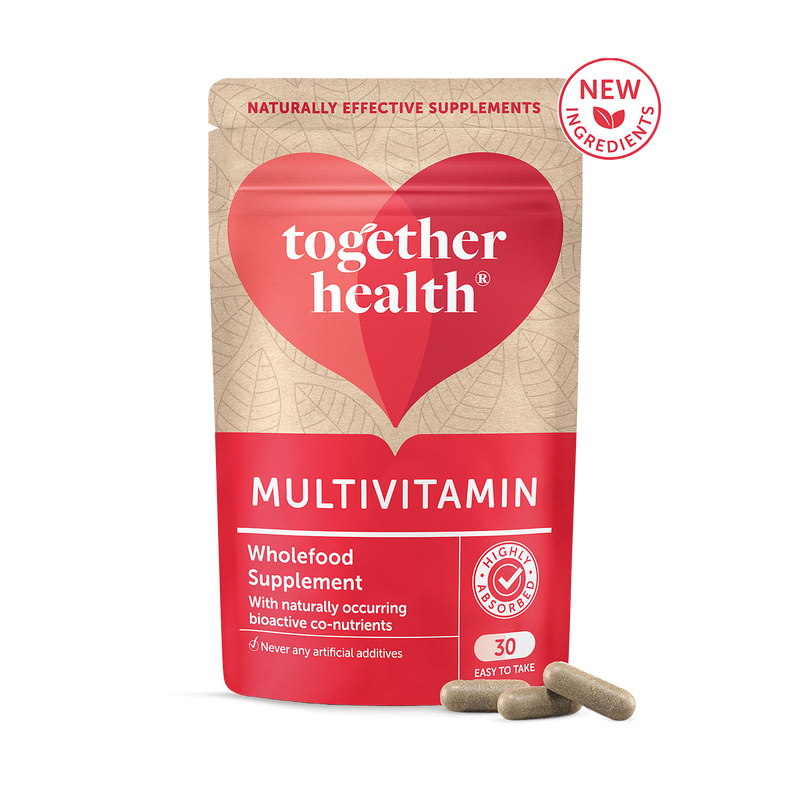 Together Health multivitamin supplement 30 capsules (British brand)