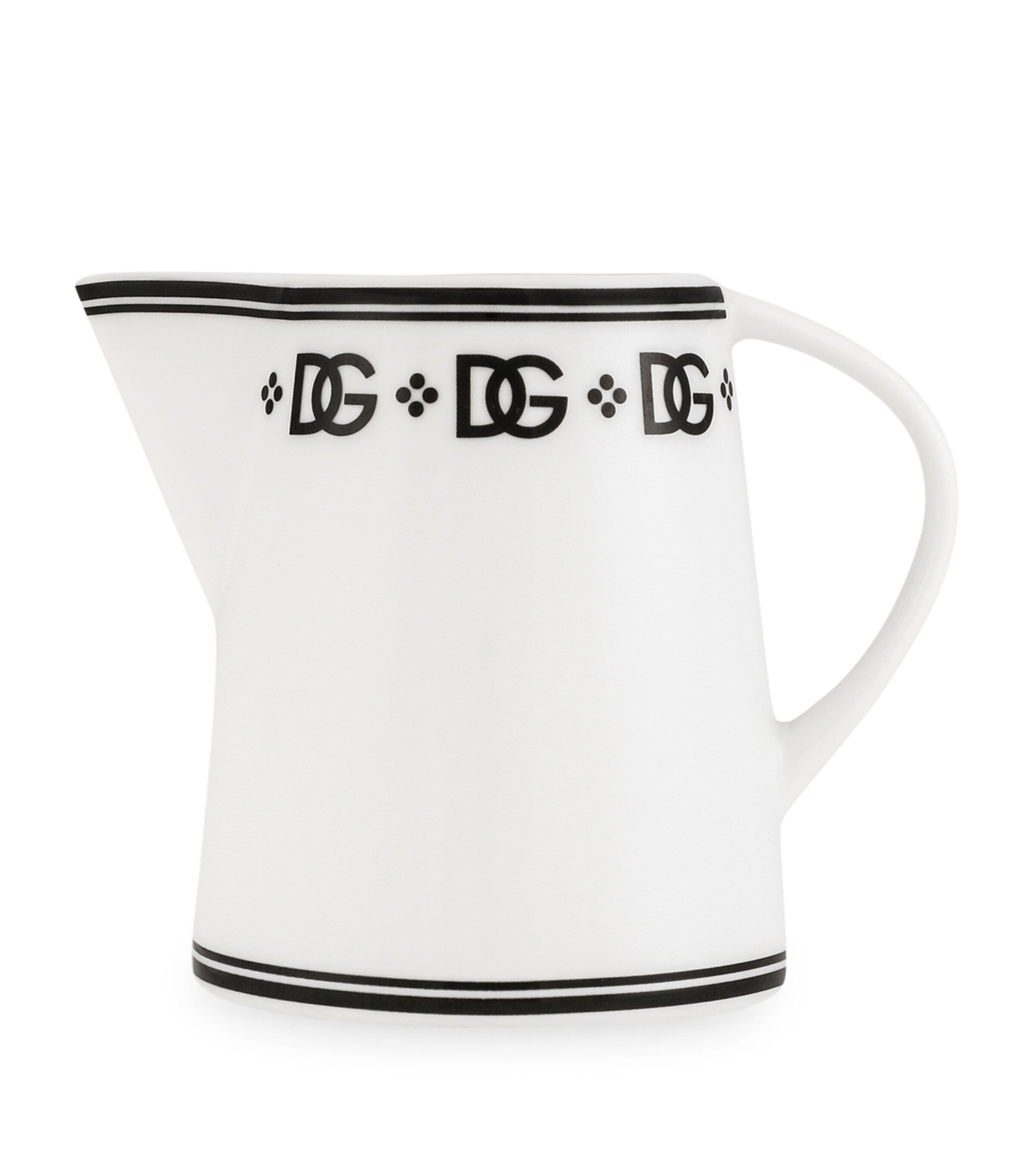 Dolce&Gabbana Casa porcelain milk jug with DG logo - British product
