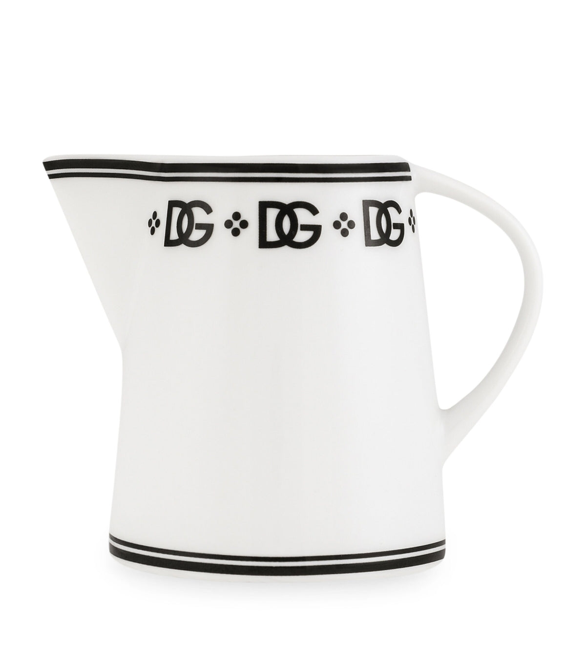 Dolce&Gabbana Casa porcelain milk jug with DG logo - British product