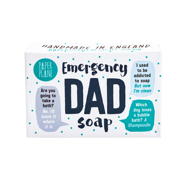 Paper Plane Emergency Dad Soap Bar 95g GOODS Superdrug   