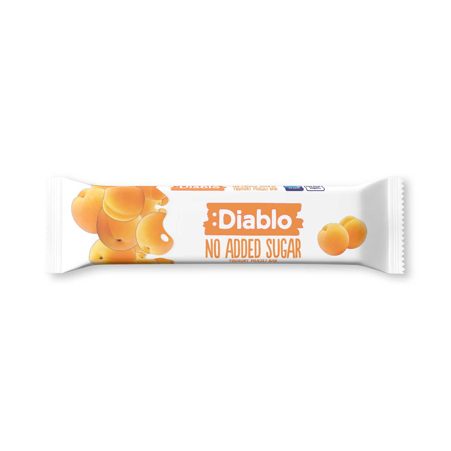 Diablo apricot muesli bar 30g (British brand)