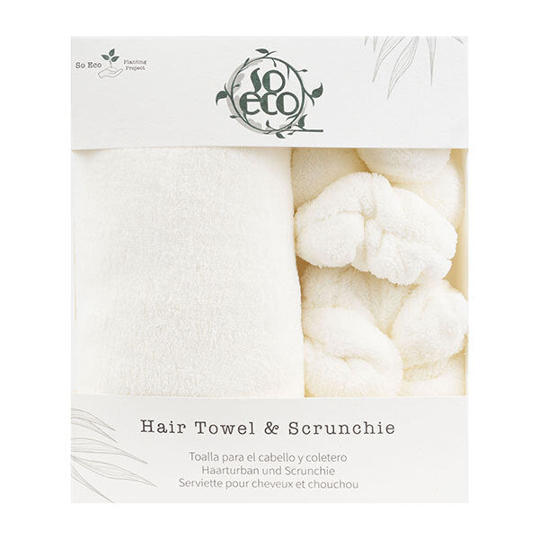 So Eco Hair Towel & Scrunchies