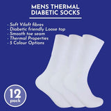 Sock Snob non-elastic thermal diabetic socks 3 pack (British brand)