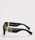 Miu Miu Runway rectangle sunglasses, UK version