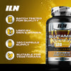 L Glutamine 3000mg supplement 120 vegetarian capsules (British brand)