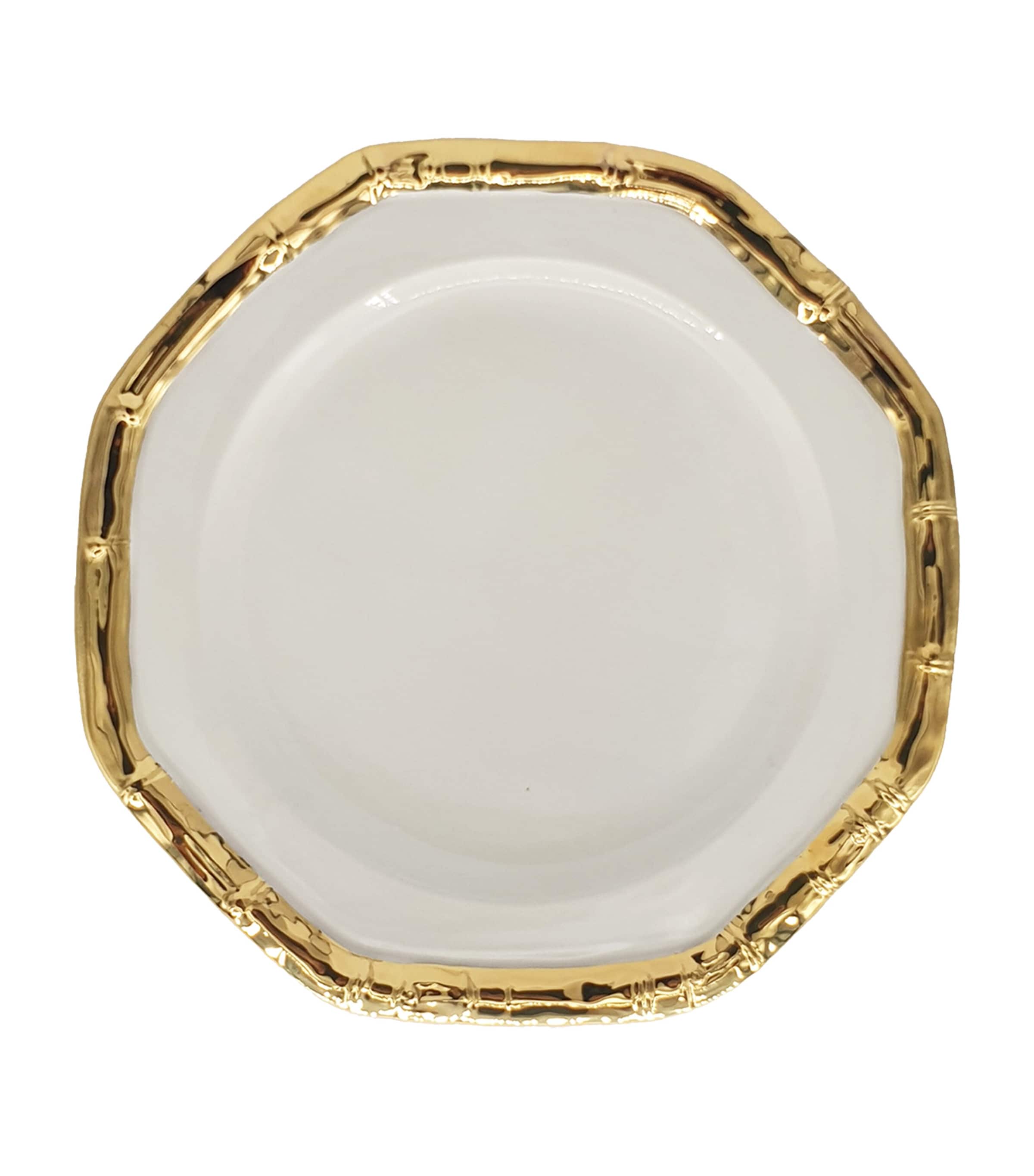 Les Ottomans ceramic bamboo salad plate 21cm, UK version