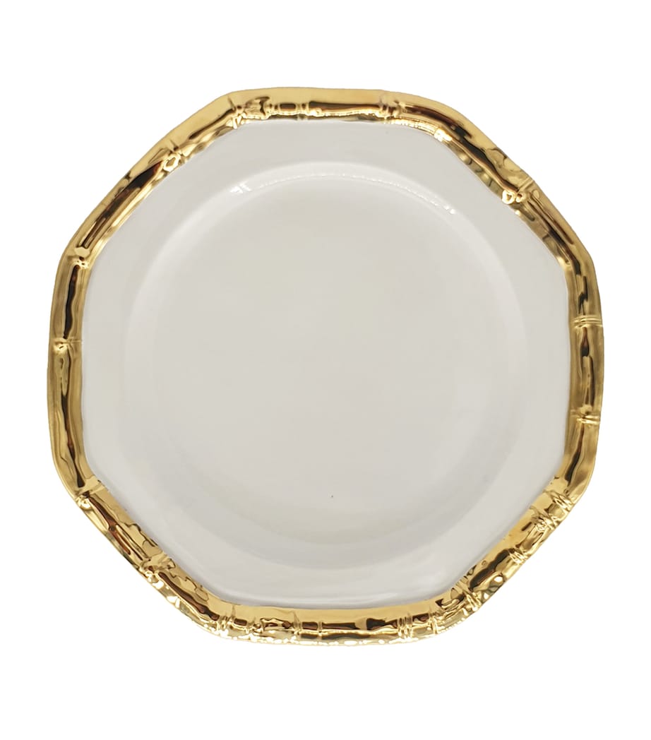 Les Ottomans ceramic bamboo salad plate 21cm, UK version