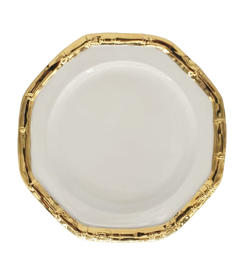 Les Ottomans ceramic bamboo salad plate 21cm, UK version