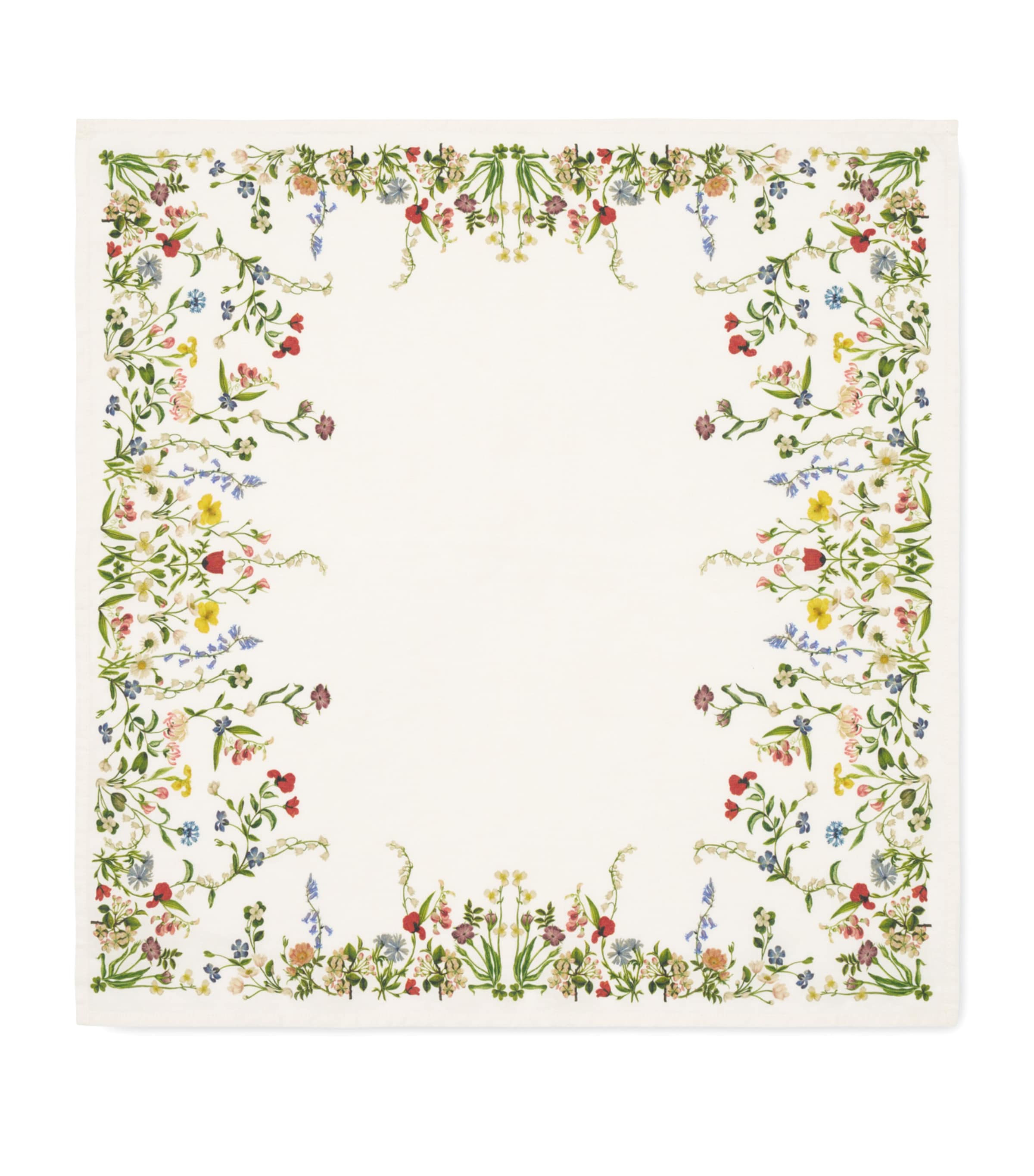 Summerill & Bishop linen botanical wildflower napkin 50cm x 50cm (British brand)