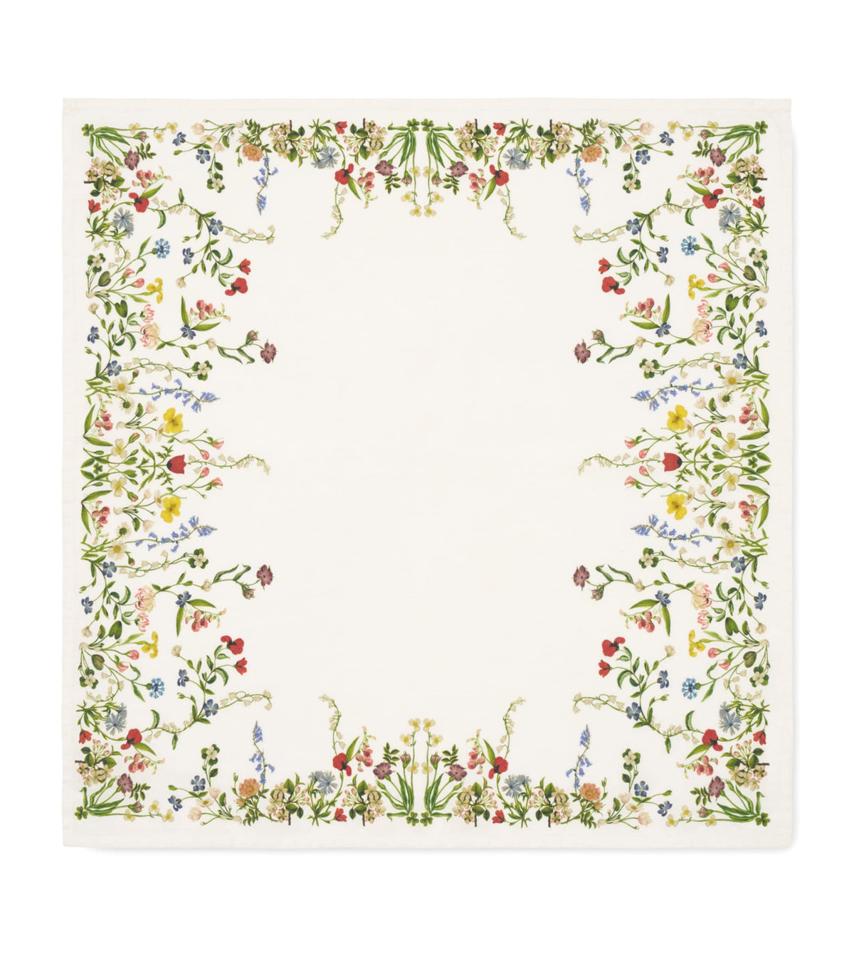 Summerill & Bishop linen botanical wildflower napkin 50cm x 50cm (British brand)