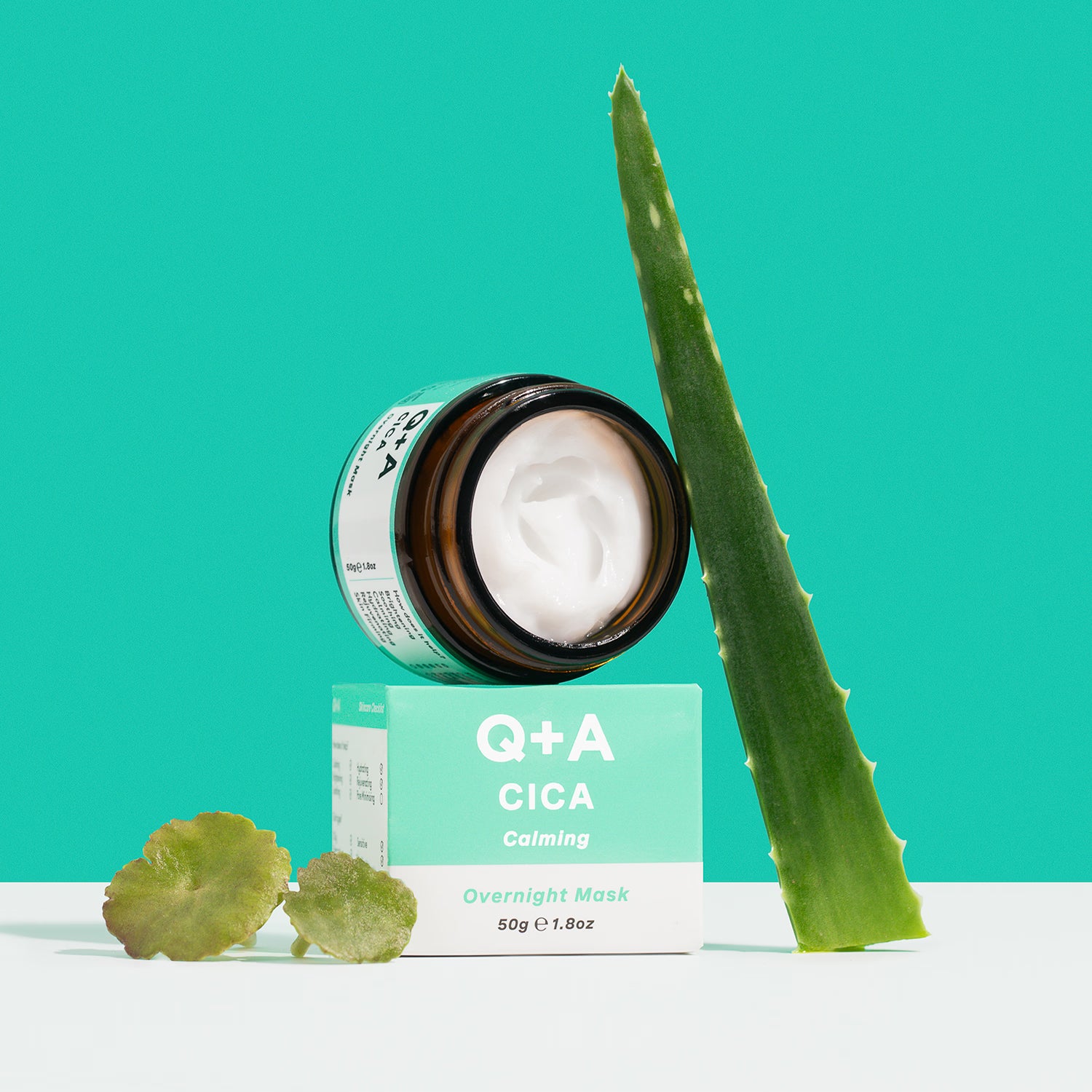 Q+A Cica Calming Overnight Mask 50ml (British brand)