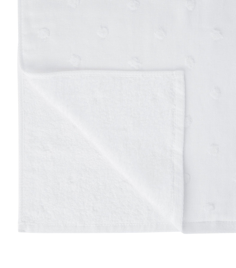Uchino Zero Twist Gauze Dots bath towel 70cm x 140cm (British brand)