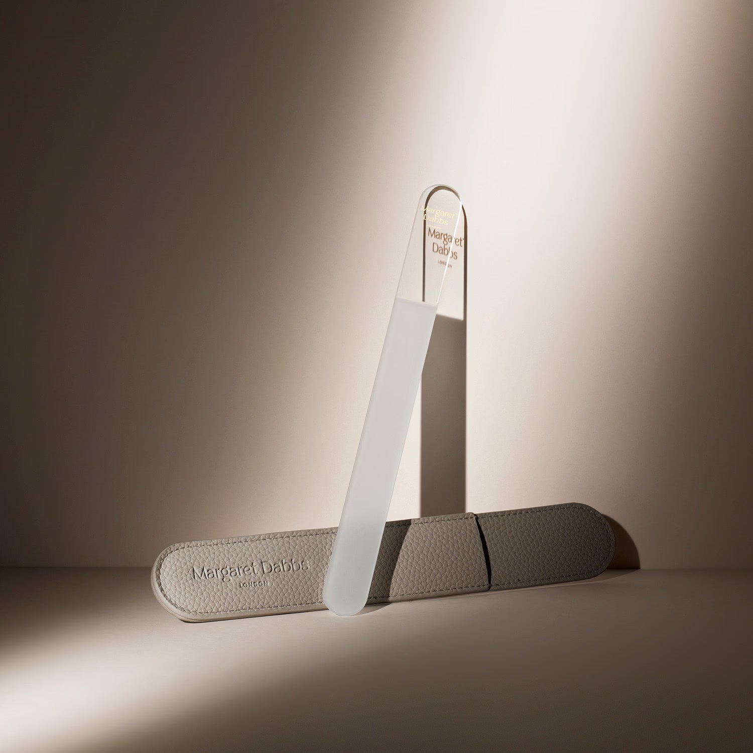 Margaret Dabbs London crystal nail file with cover (British brand)