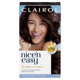 Clairol Nice'n Easy Crème Natural Looking Oil-Infused Hair Dye Medium Cool Brown 5C Brunette Sainsburys   