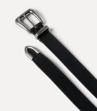 Brunello Cucinelli calfskin belt with Western buckle (British brand)