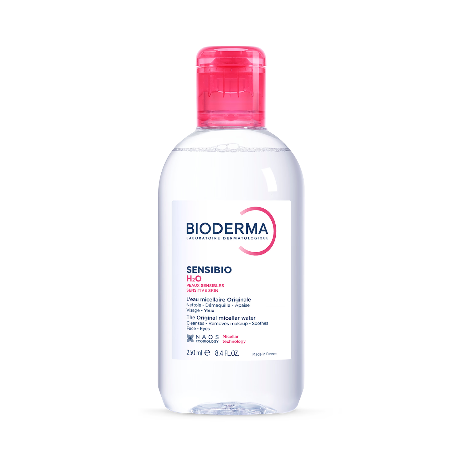 Bioderma Sensibio H2O micellar water cleanser 250ml (British brand)