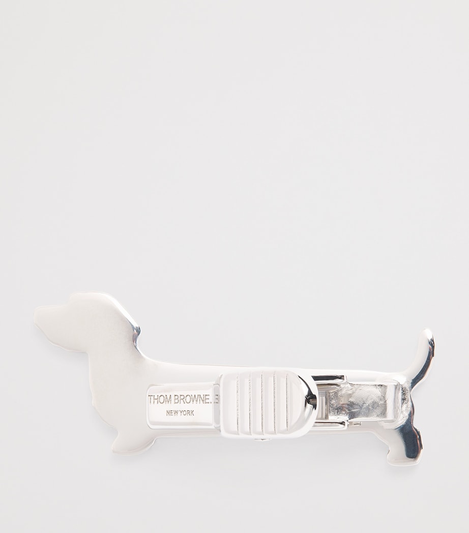 Thom Browne sterling silver limousine tie bar - British product