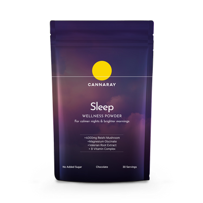 Holland & Barrett Cannaray Sleep Wellness Powder Chocolate 150g- Buy online at McGrocer