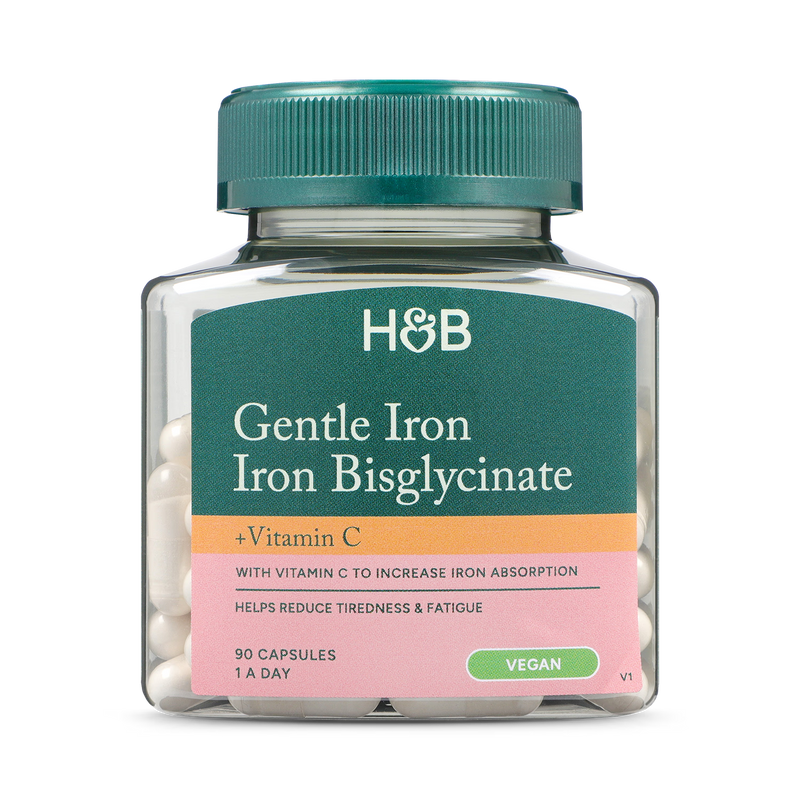 Holland & Barrett Gentle Iron Capsules 90 Count, UK version