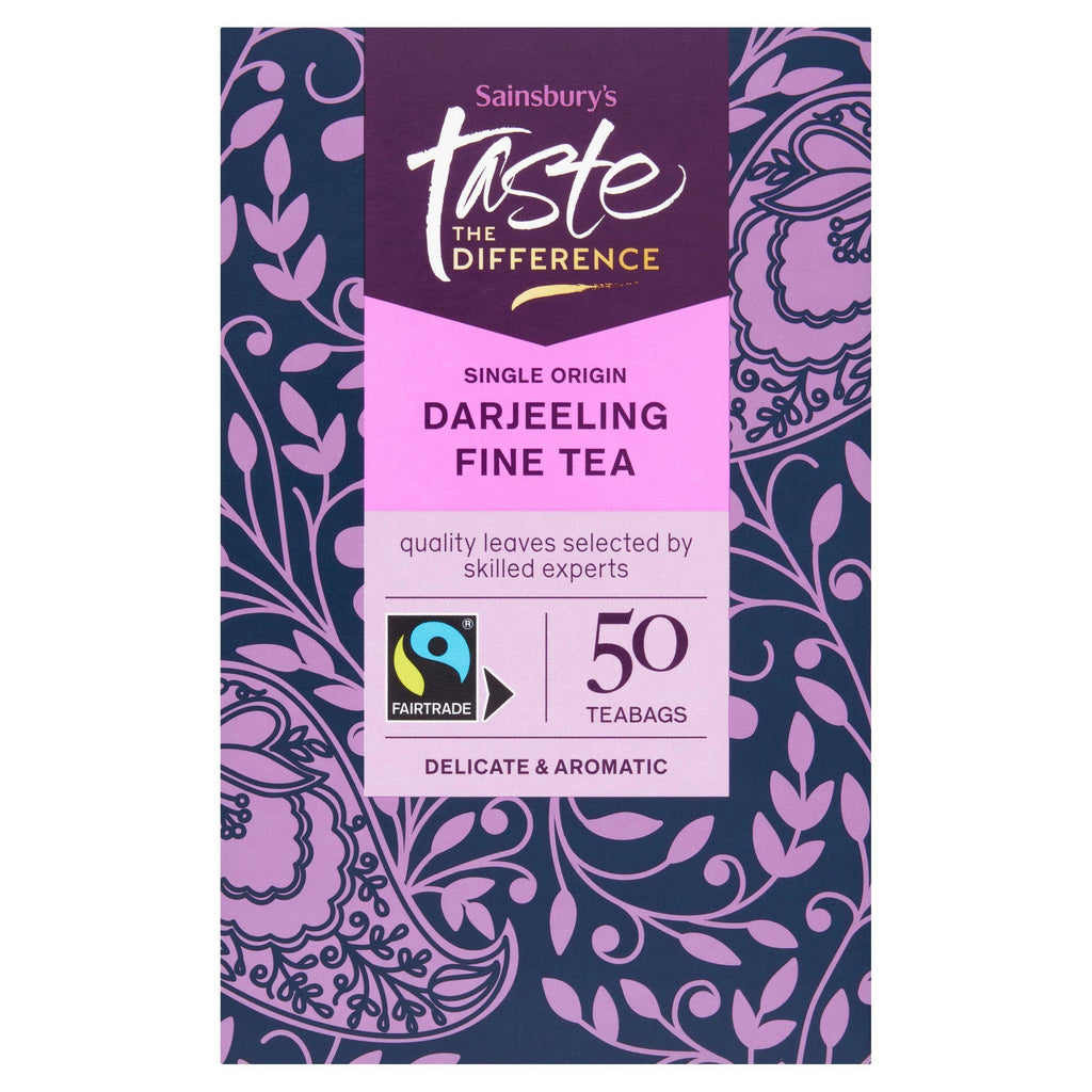 Sainsbury's Darjeeling Tea Bags, Taste the Difference x50