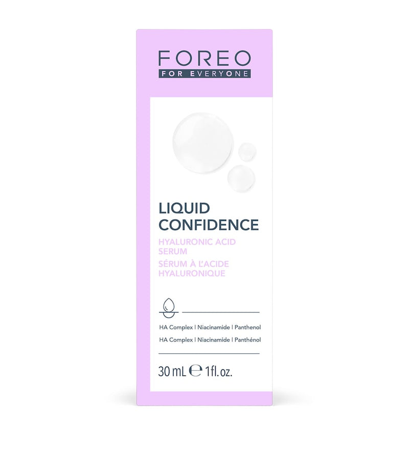 Foreo LIQUID CONFIDENCE hyaluronic acid serum 30ml, imported from the UK