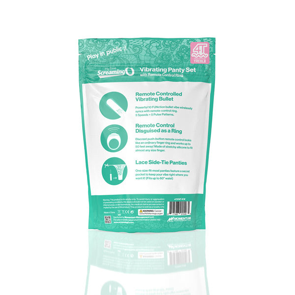 Screaming O panty vibe 4T Kiwi, UK version