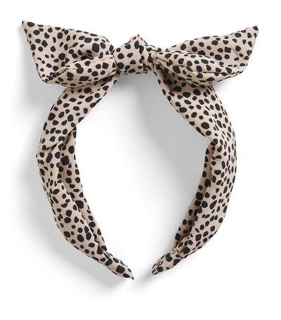 Harrods Rockahula Leopard Tie Headband- Buy online at McGrocer