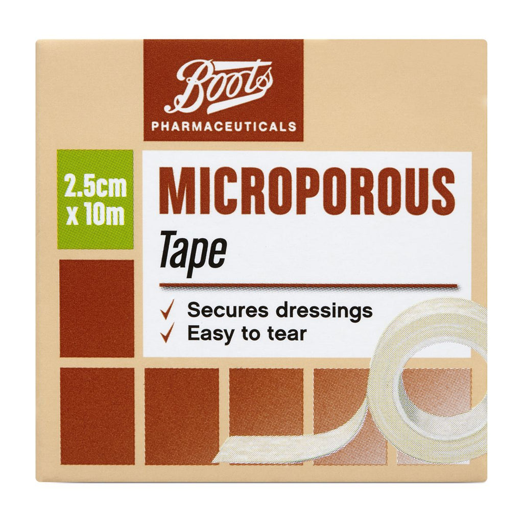 Boots Microporous Tape 2.5cm x 10m