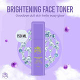 Sol Beauty brightening toner with lactic acid hyaluronic acid 150ml - British product