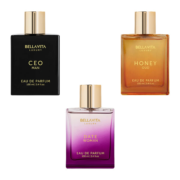 Bellavita Signature Trio perfume set 3x100ml (British brand)