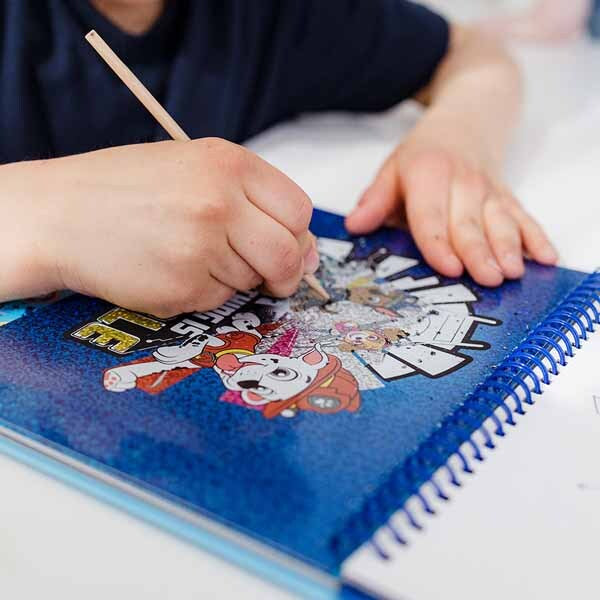Totum Paw Patrol Scratch Book activity set, UK version