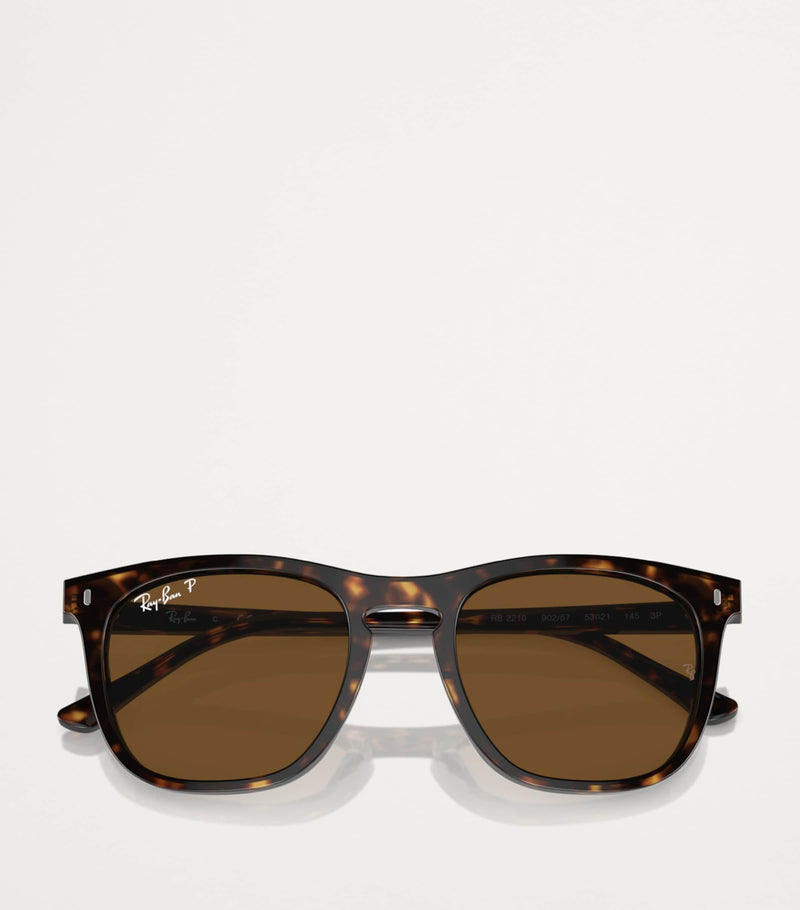 Ray-Ban RB2210 sunglasses curved profile keyhole nose bridge - British product