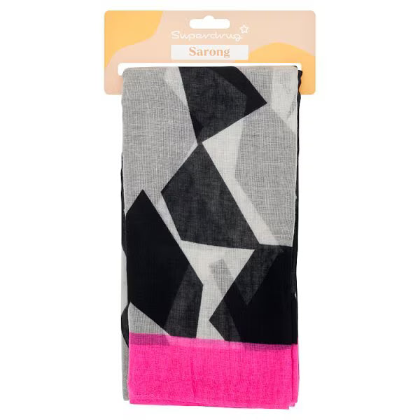 Superdrug Printed Sarong 170 x 110 cm (British brand)