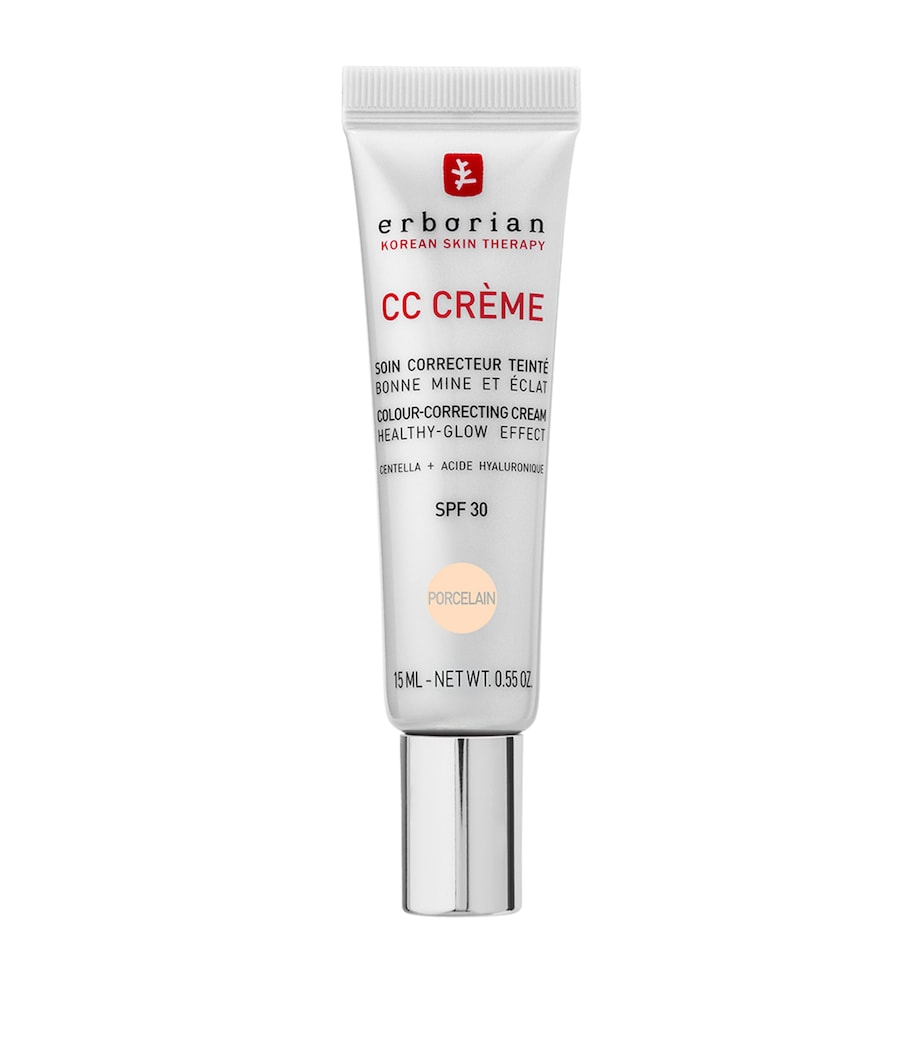 Erborian CC cream with light coverage in a 15ml tube - British product