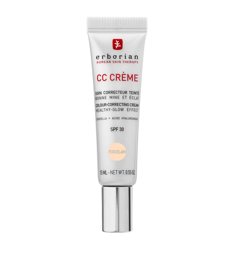 Erborian CC cream with light coverage in a 15ml tube - British product