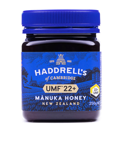 Harrods Haddrell's of Cambridge Manuka Honey UMF 22+ 250g- Buy online at McGrocer