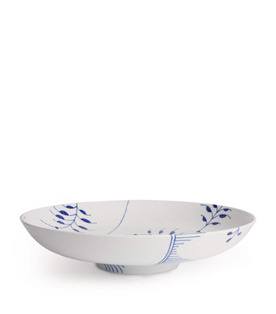 Royal Copenhagen Blue Fluted Mega Bowl Porcelain Serving Bowl 34cm