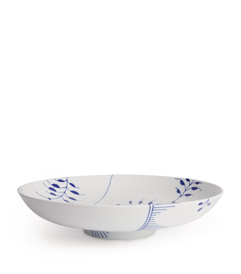 Royal Copenhagen Blue Fluted Mega Bowl 34cm, imported from the UK