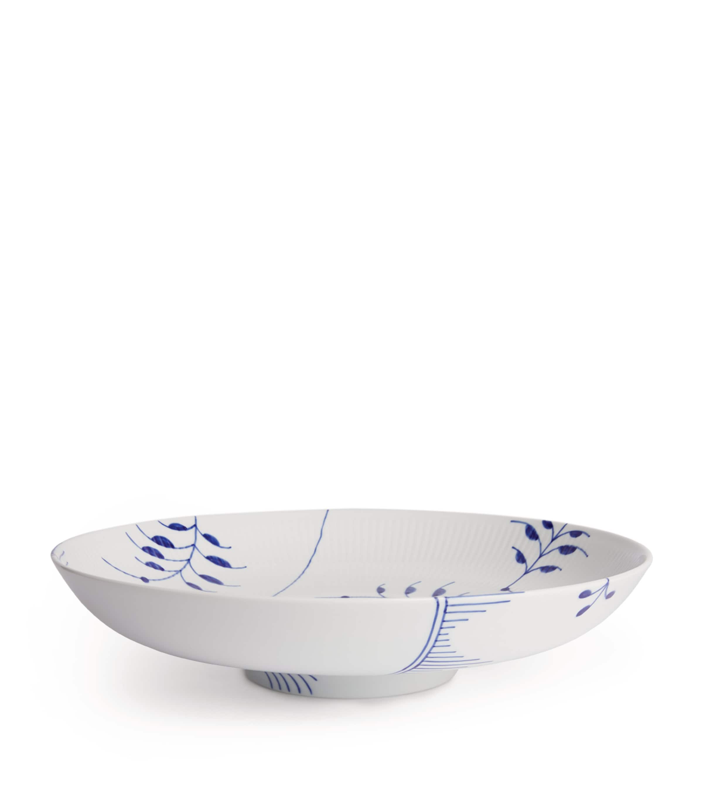 Royal Copenhagen Blue Fluted Mega Bowl 34cm, imported from the UK